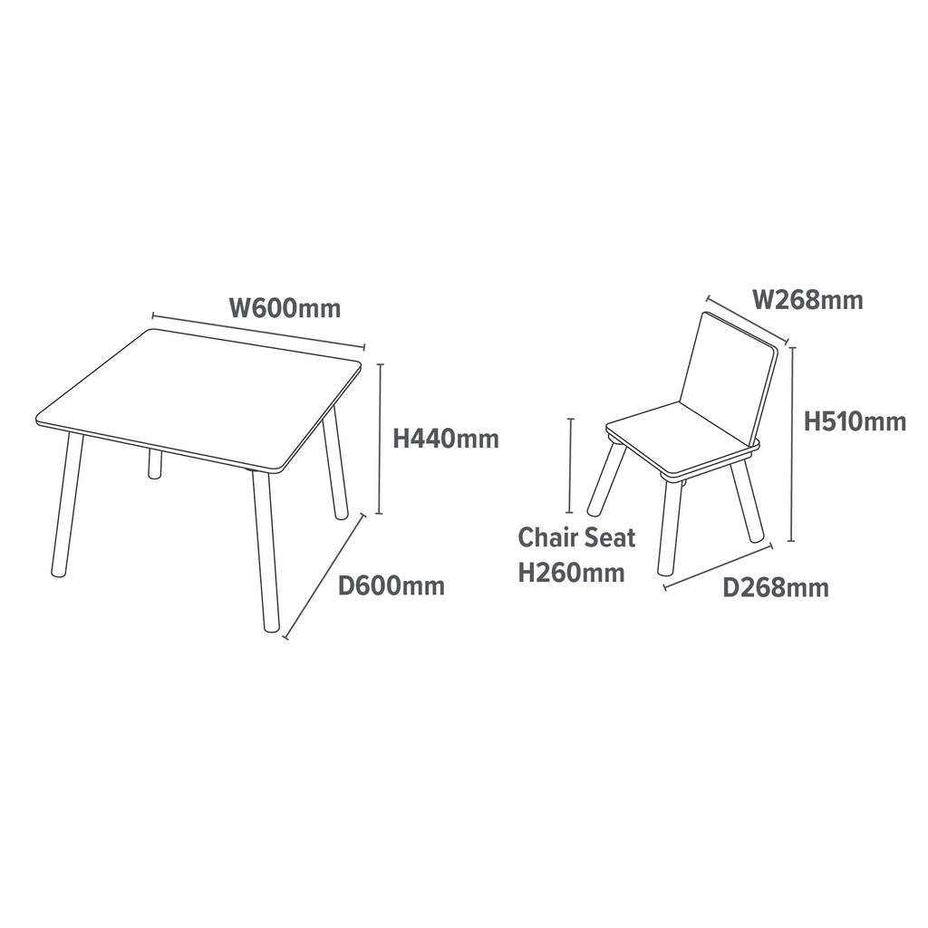 TF6163-white-and-pine-table-and-2-chairs-dimensions