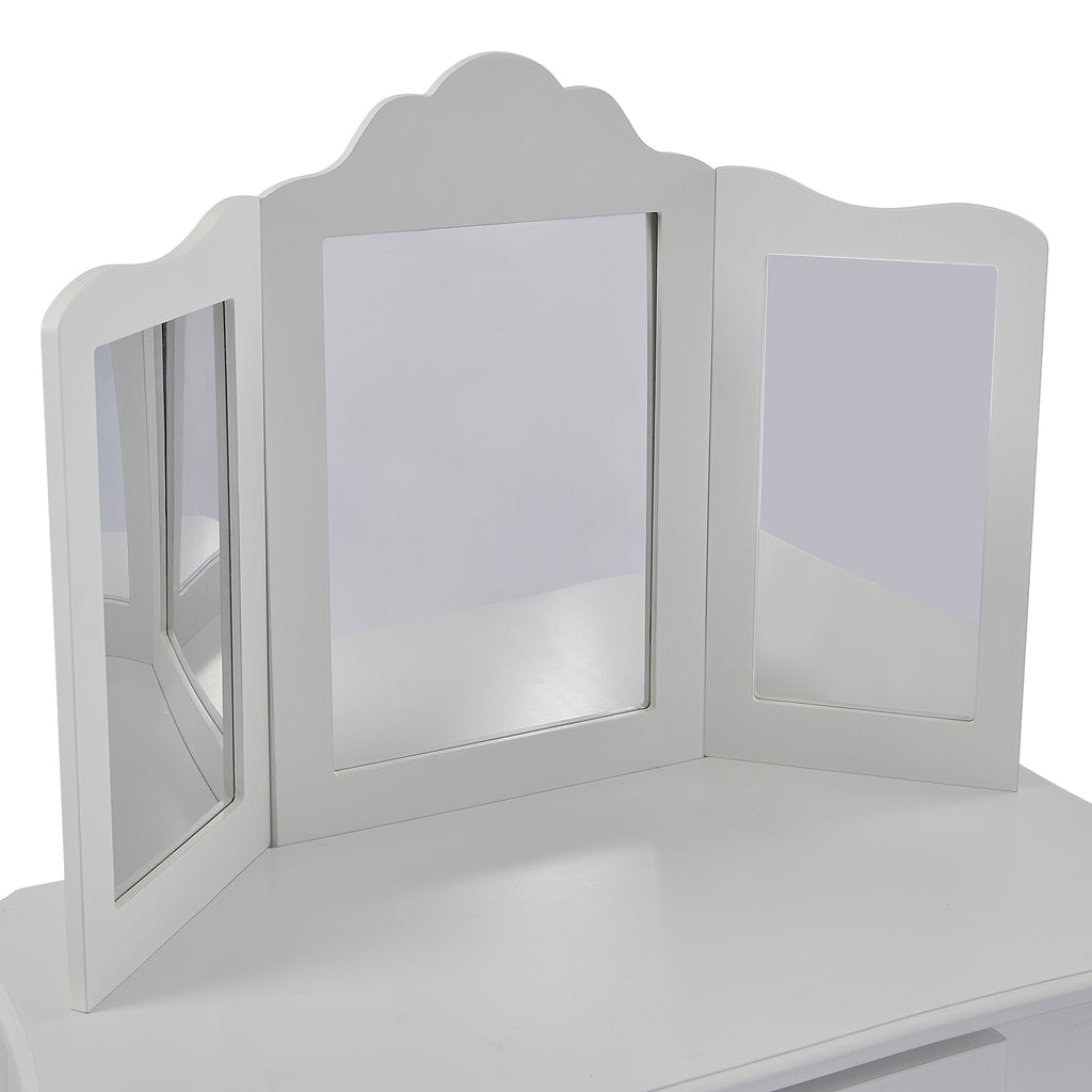    LHT6639-kids-vanity-table-with-stool-product-close-up-mirrors