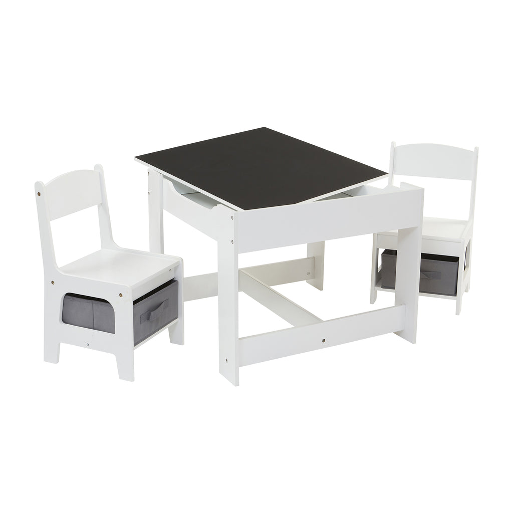      TF5412-G-white-table-and-2-chairs-with-grey-bins-product-removable-top