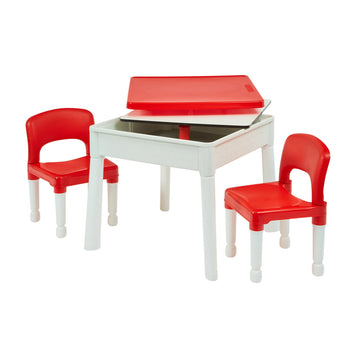 Kids 6-in-1 Multipurpose Activity Table, Kids Play Table